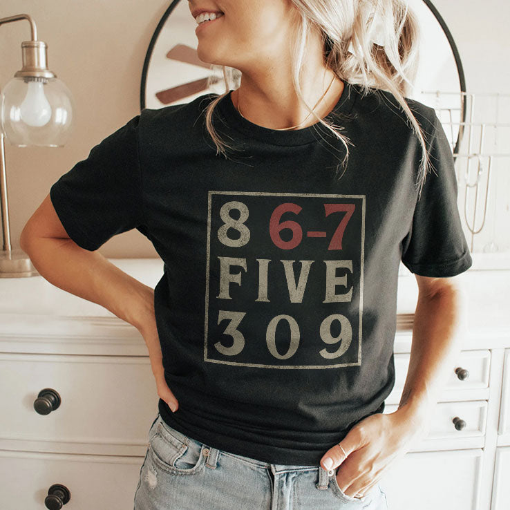 867 Five 309 T Shirt