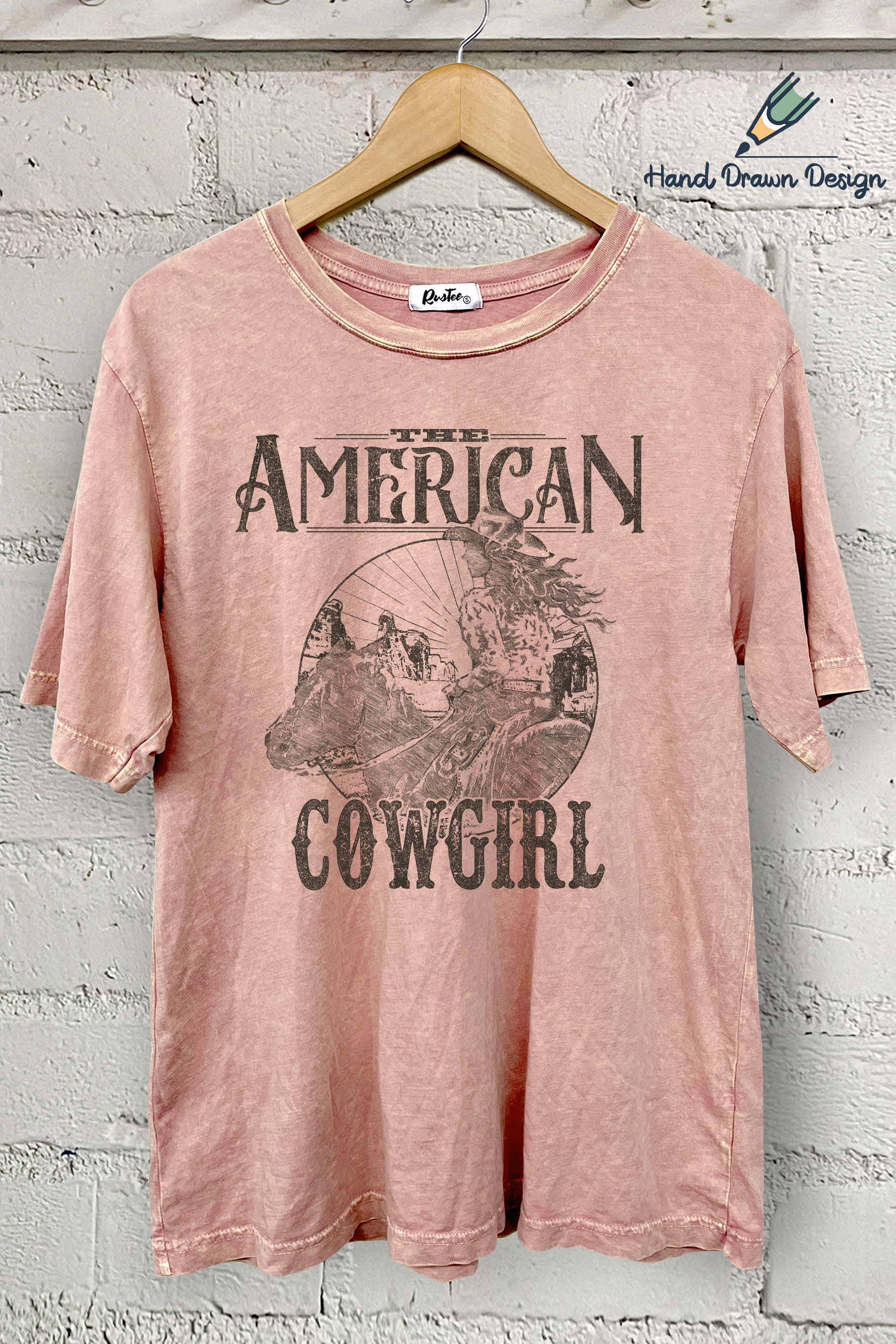 American Cowboy-Hand Drawn