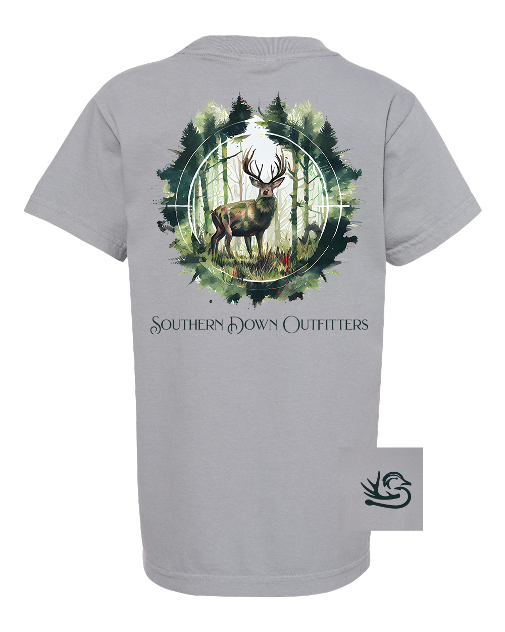 Deer Crosshair Youth Tee Unisex