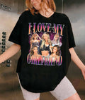 I Love My Girlfriend Custom Tee Shirt Valentine Gift