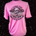 Living the Dream Skeleton T-Shirt