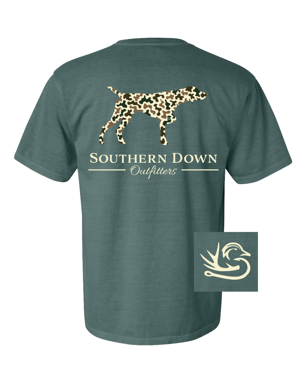 Light Camo Dog Tee Unisex