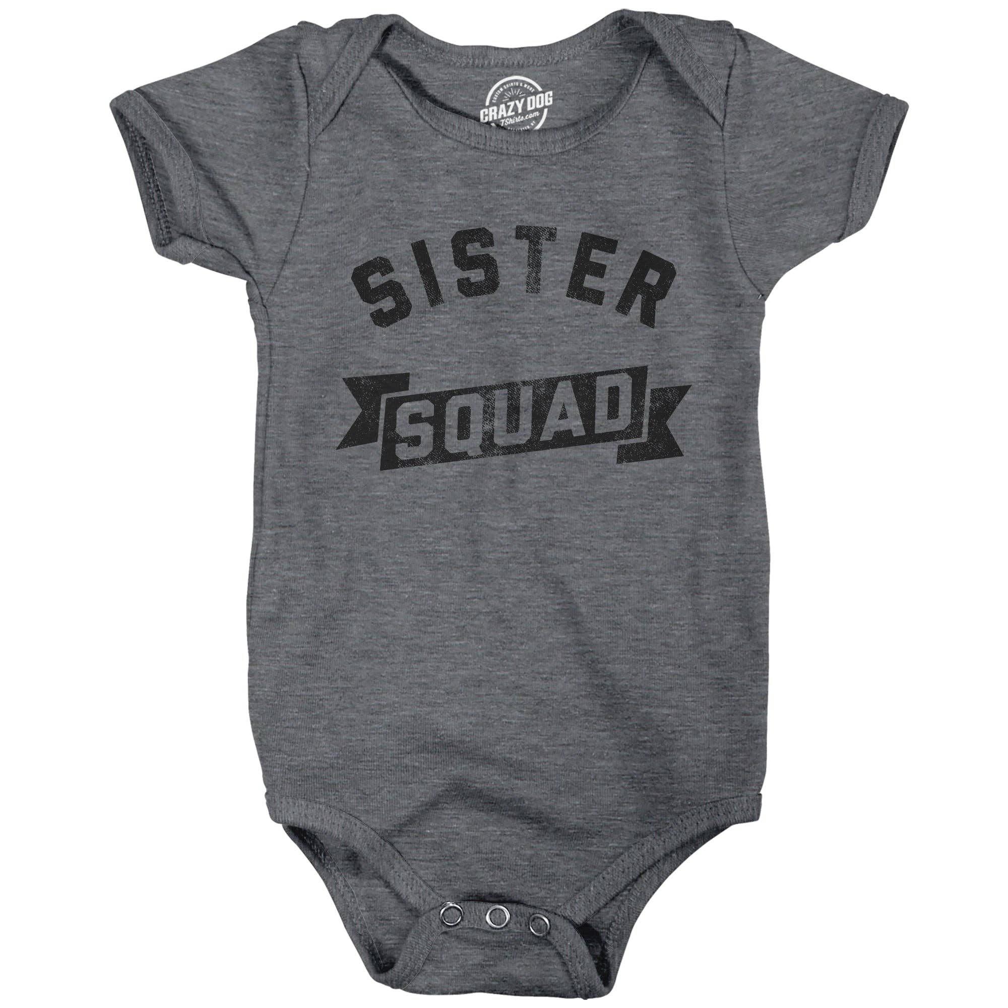 Sister Squad Baby Bodysuit