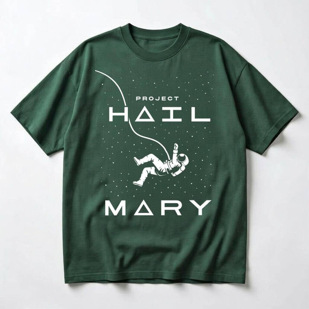 Project Hail Mary Inspired Space Graphic Tee For Women