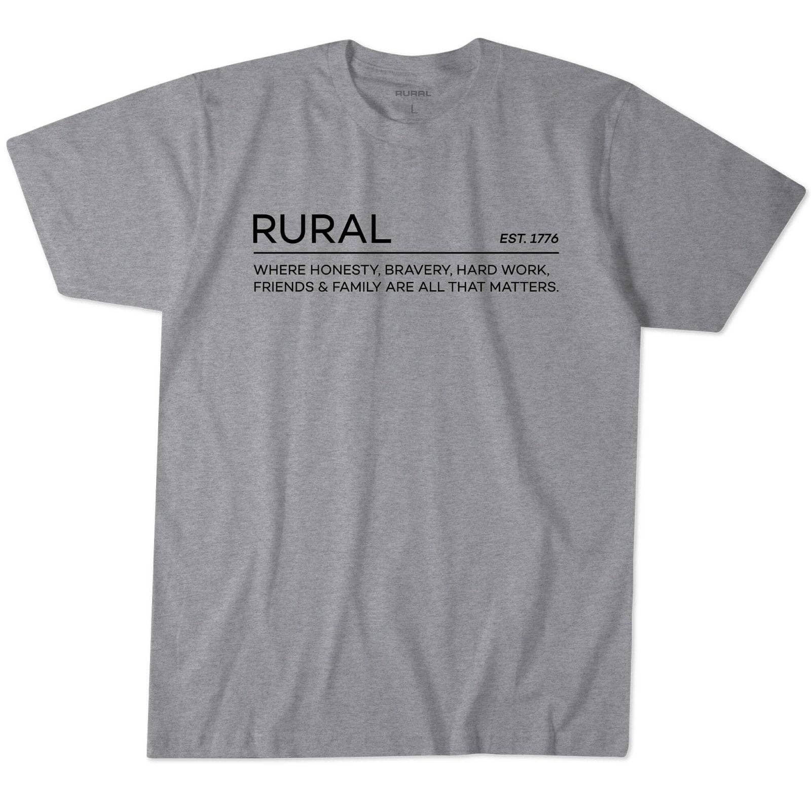 Rural Values Tee