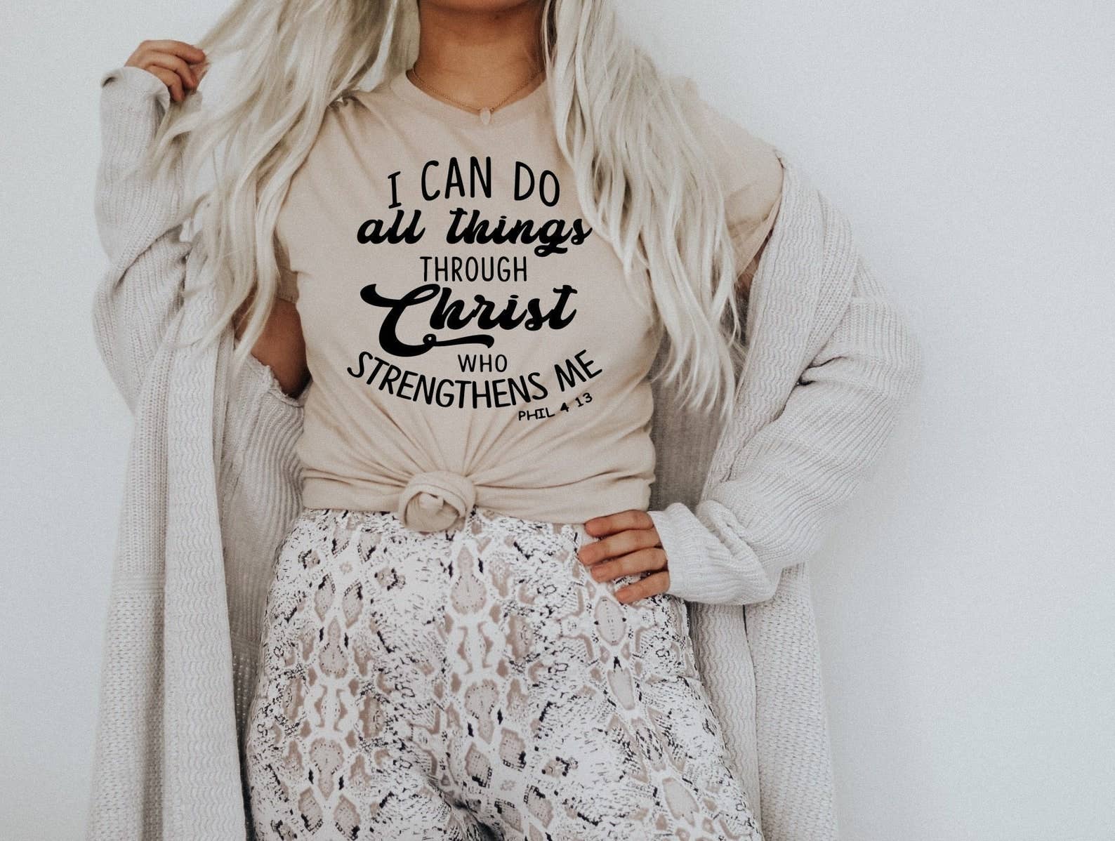 I Can Do All Things Through Christ Who Strengthens T-Shirt