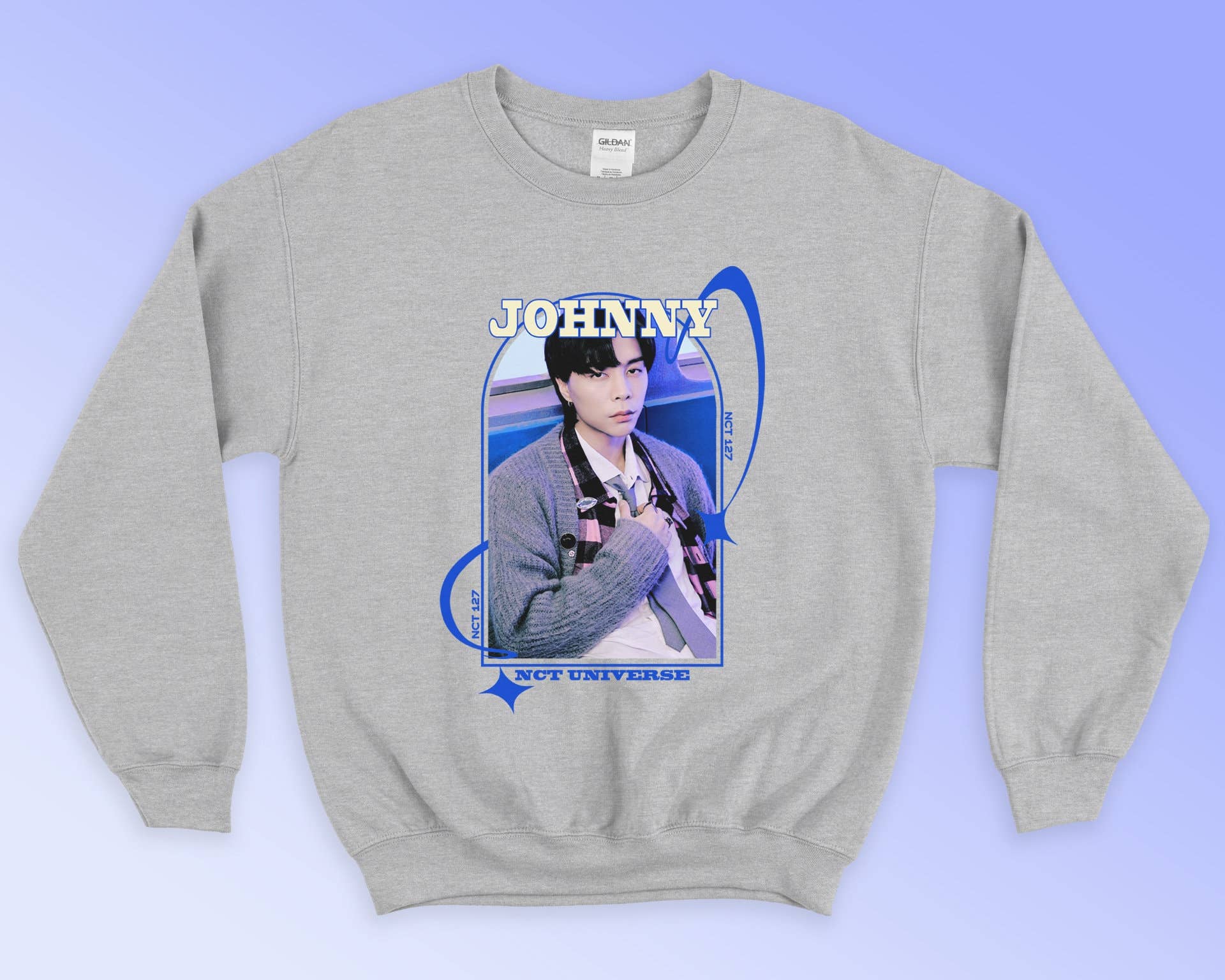 Johnny Kpop Singer 90s Retro Sweatshirt - Unisex Vintage