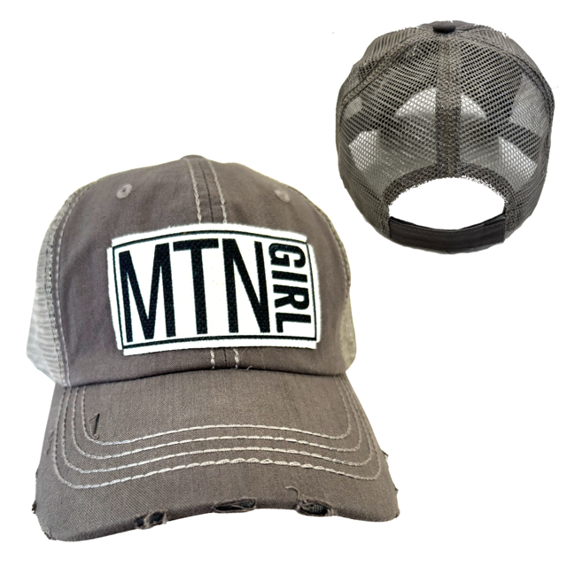 Mountain Girl | Unisex Hat | Distressed Unisex