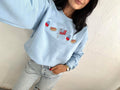 Patriotic Trinkets Embroidered Sweatshirt