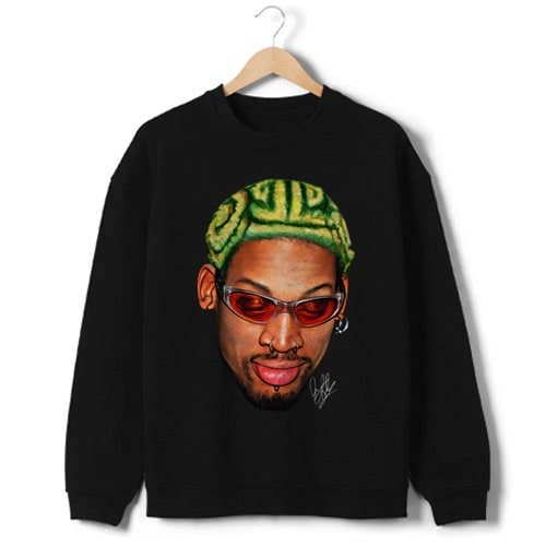 Dennis Rodman Rodzilla Zig Zag Vintage Tee - Hollywood