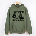 Mine's Bigger Funny Bigfoot Bear Unisex Sweatshirt 291