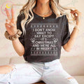 I Don't Know What To Say Christmas Vacation Hoodie Shirt