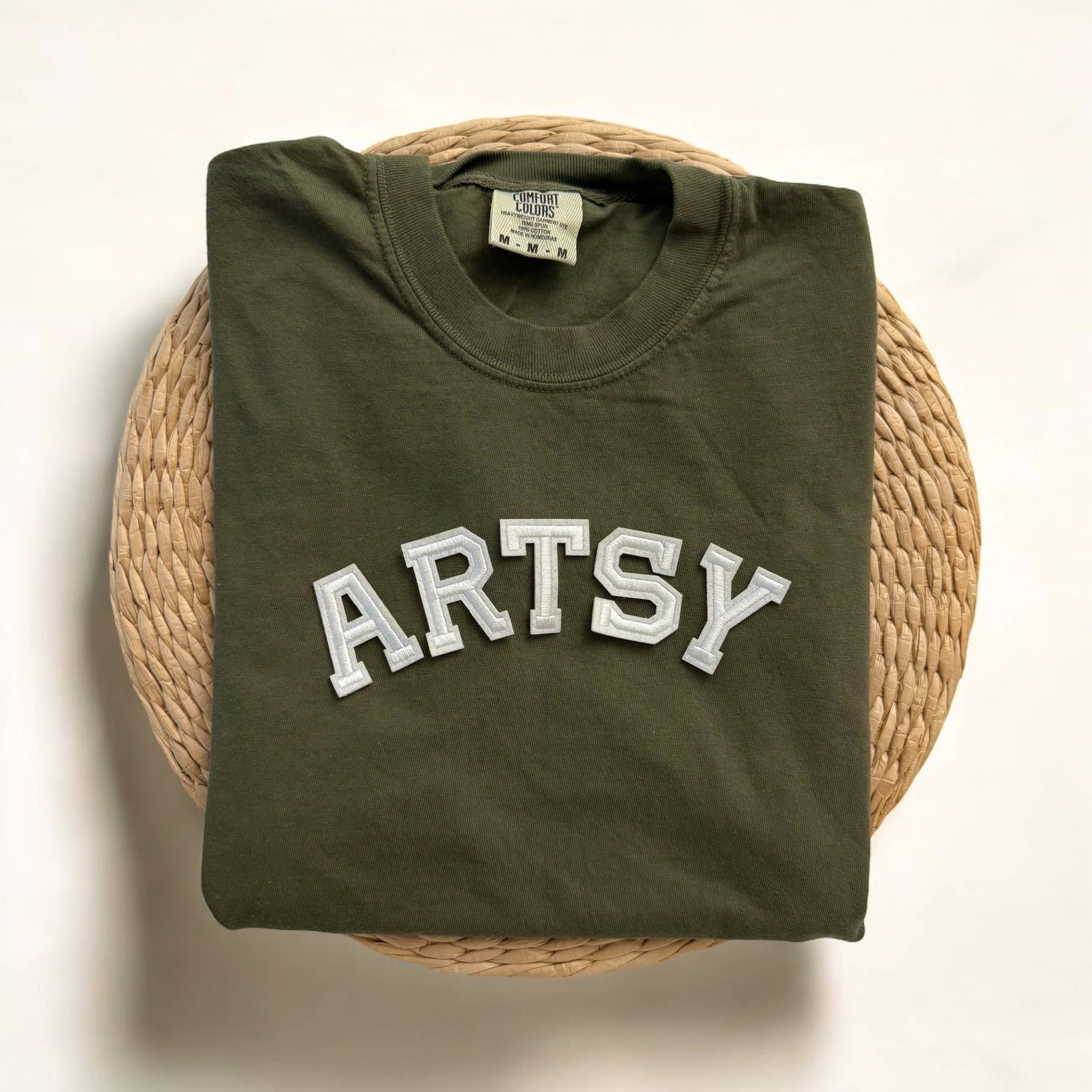 Artsy Comfort Colors Short Sleeve Shirt, Art Museum Merch