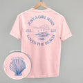 Just A Girl Who Loves the Beach (Back Print)