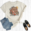 Western Howdy Christmas Santa Graphic Tee
