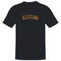 Michigan Tiger Fur Print Arch Text Men's T-Shirt