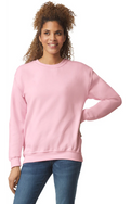 Custom Designed - Crew Sweatshirt (Light Pink) Adult, Gildan, Heavy Blend 50/50 Fleece