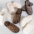Winter Luxury Soft Leopard Pattern Slipper