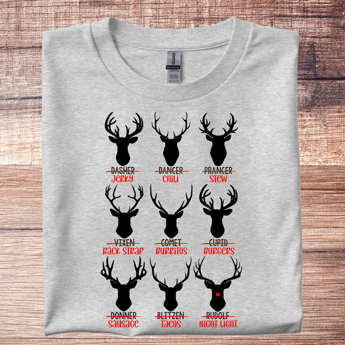Reindeer Deermeat Tshirt Unisex