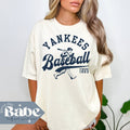 New York Yankees Retro Baseball Tee - Bronx Vintage Game Day