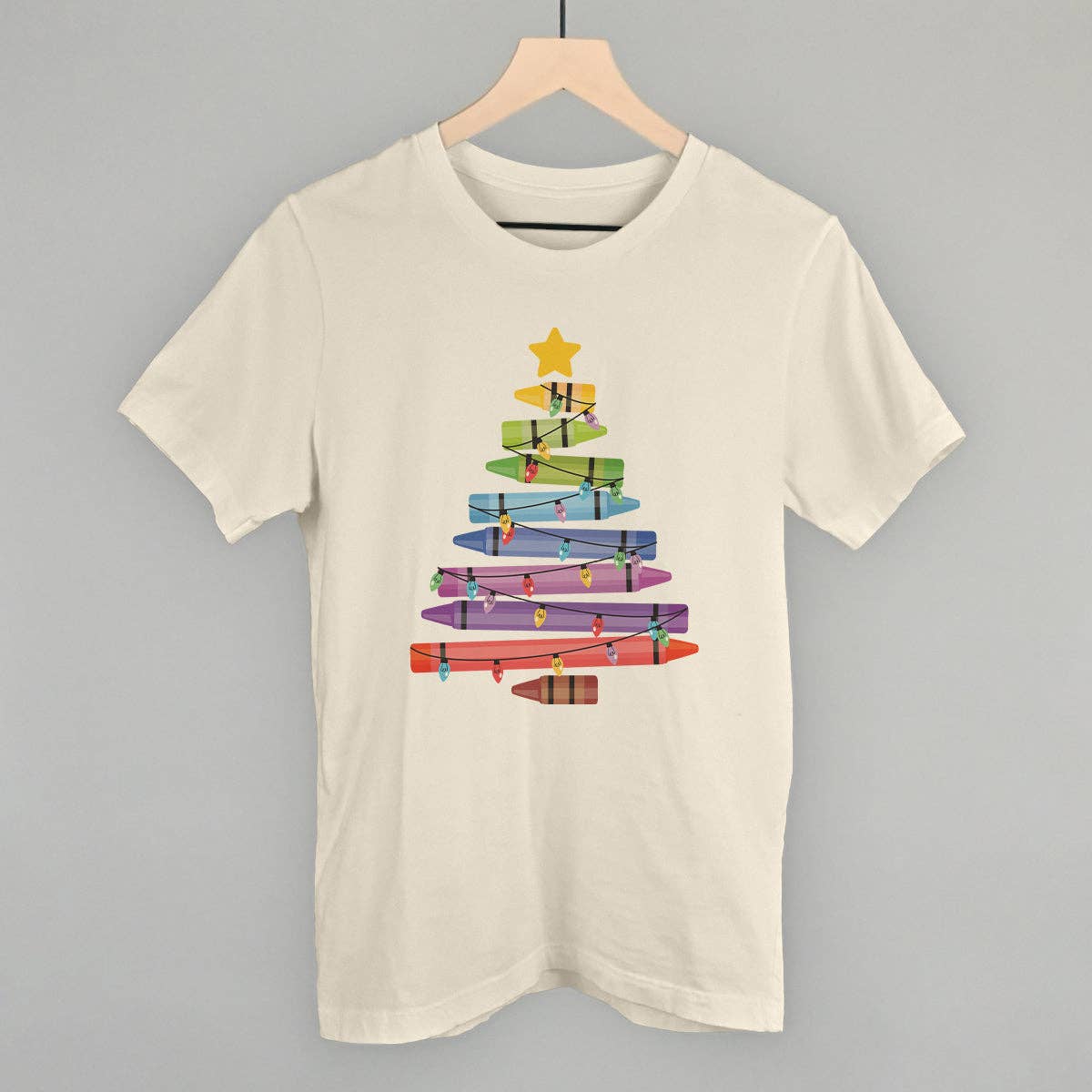 Crayon Christmas Tree