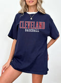 Comfort Colors Cleveland Baseball Shirt Game Day Apparel