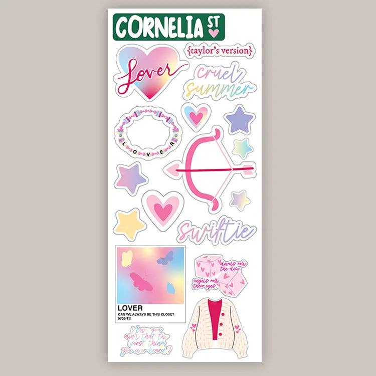 Lover Sticker Sheet (Decal)