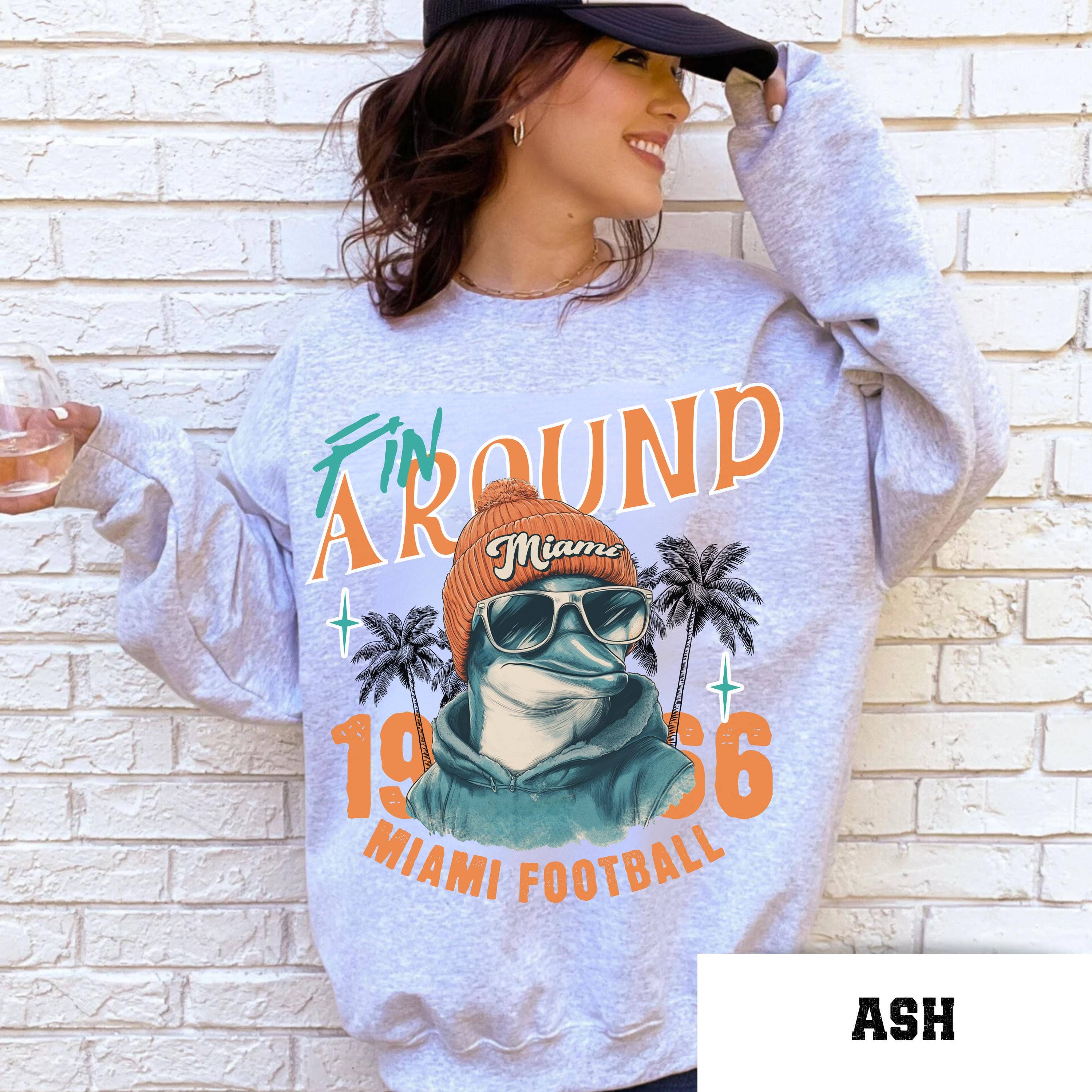 Retro Miami Football Women Shirt, Miami Florida Football