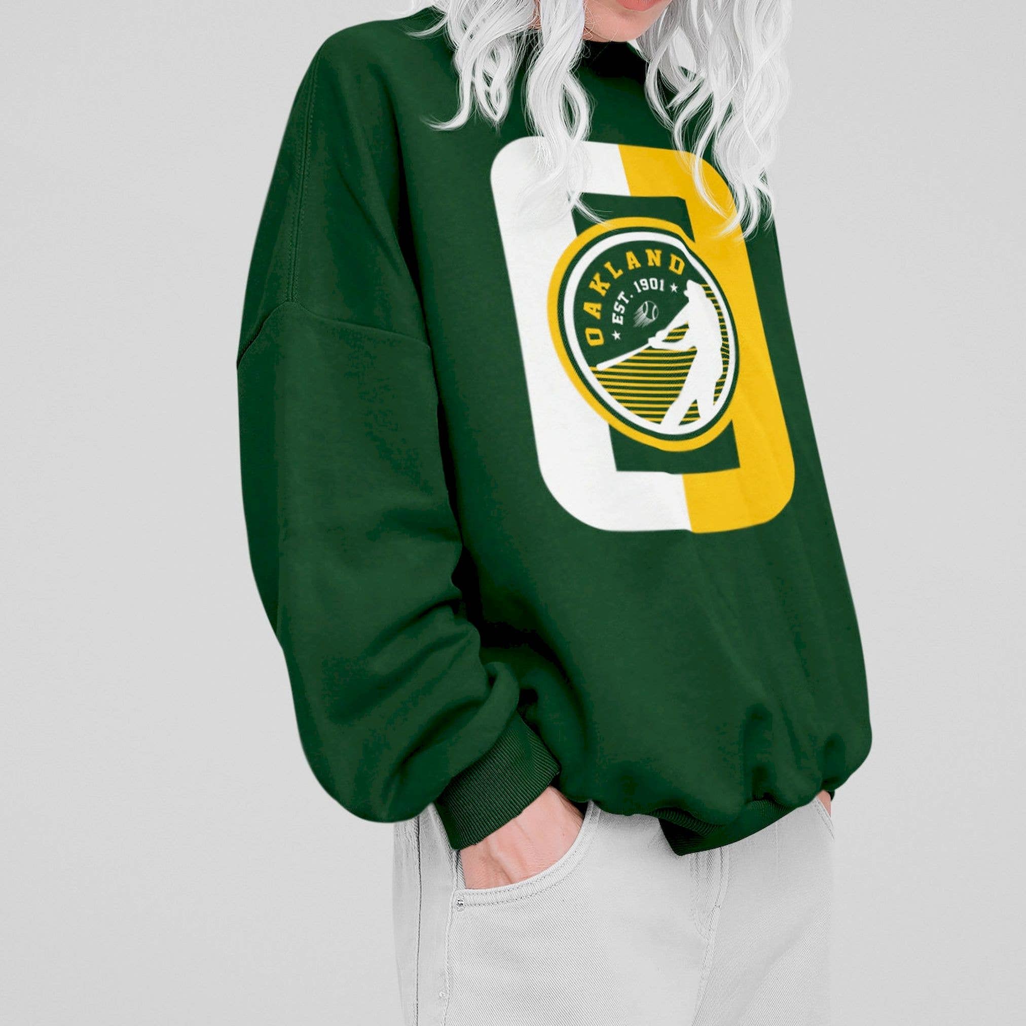 Oakland Athletics Game Day Sweatshirt - Perfect For Ba