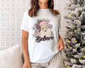 Believe - Womens Christmas Shirt