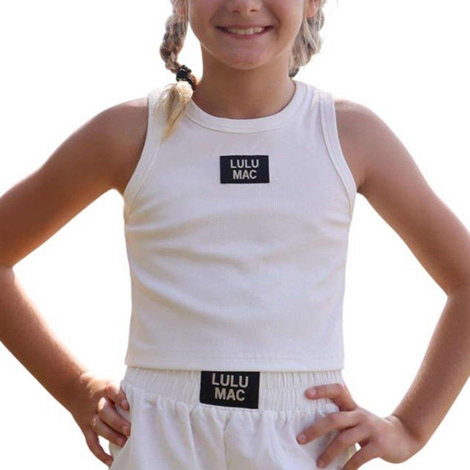 LM-KTK-1000 White Kids Solid Tank