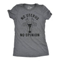 No Uterus No Opinion Women's T Shirt