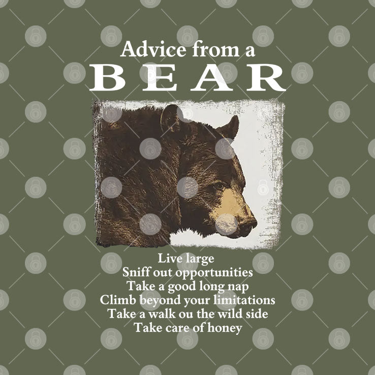 Advice From A Bear T Shirt