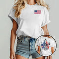 America 250 1776 2026 Fighter Jet T Shirt