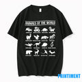 Animals Of The World Danger Noodle Trash Panda Fart Squirrel Tshirts Sweater