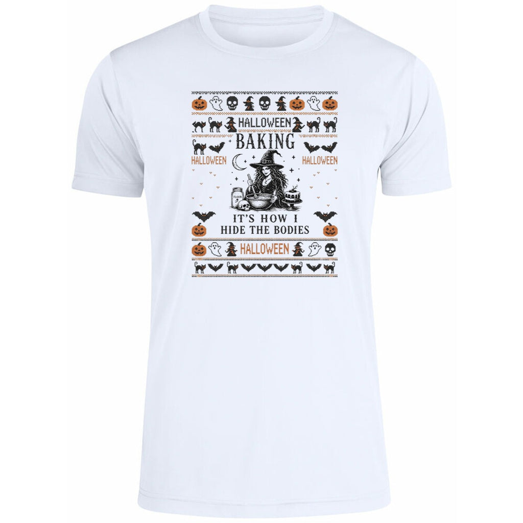 Baking It’s How I Hide The Bodies Ugly Halloween Shirt