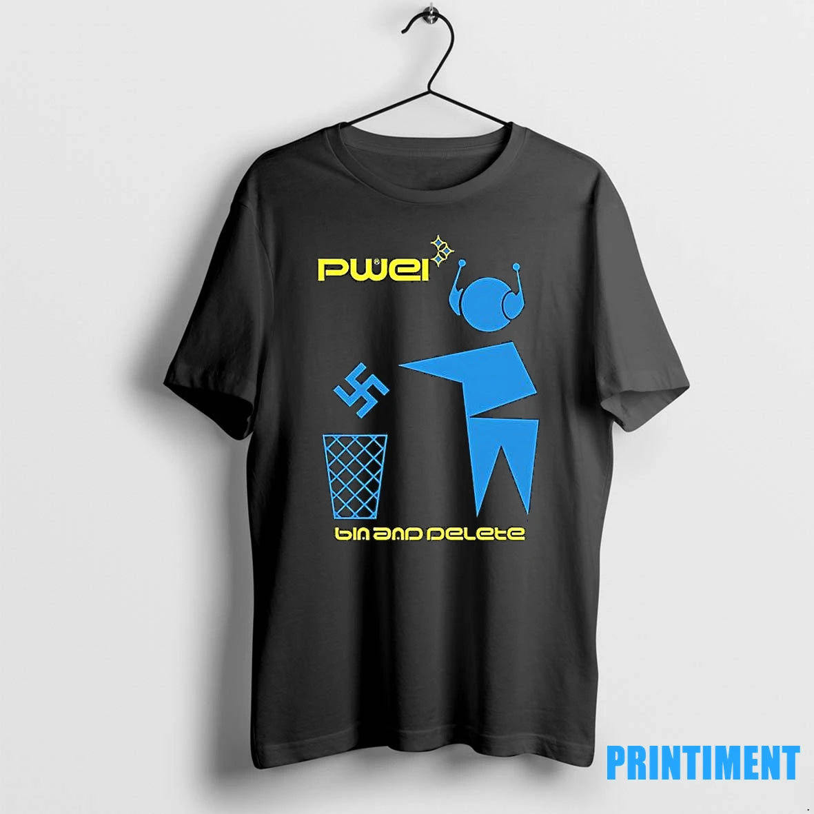 Bin And Delete Robot Art Tshirts Sweater