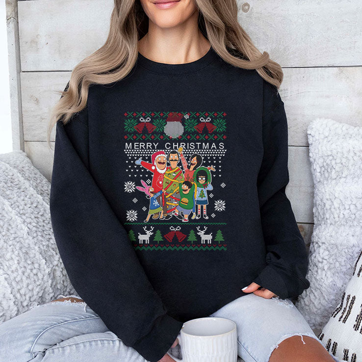 Bob’s Burgers Family Merry Christmas T Shirt