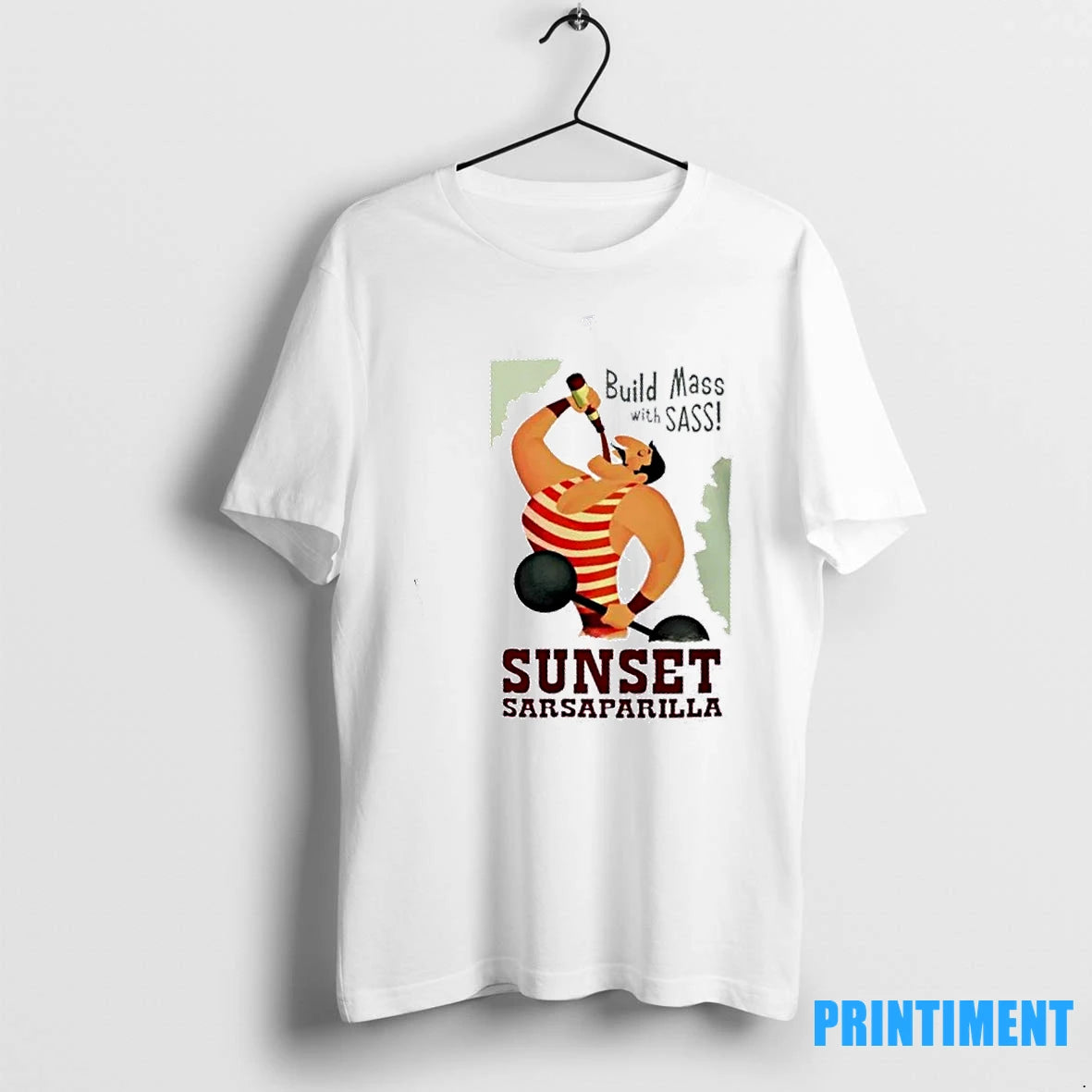 Build Mass With Sass Sunset Sarsaparilla Tshirts Sweater