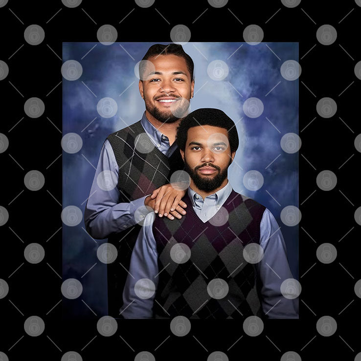 Caleb Williams Rome Odunze Step Brothers T Shirt