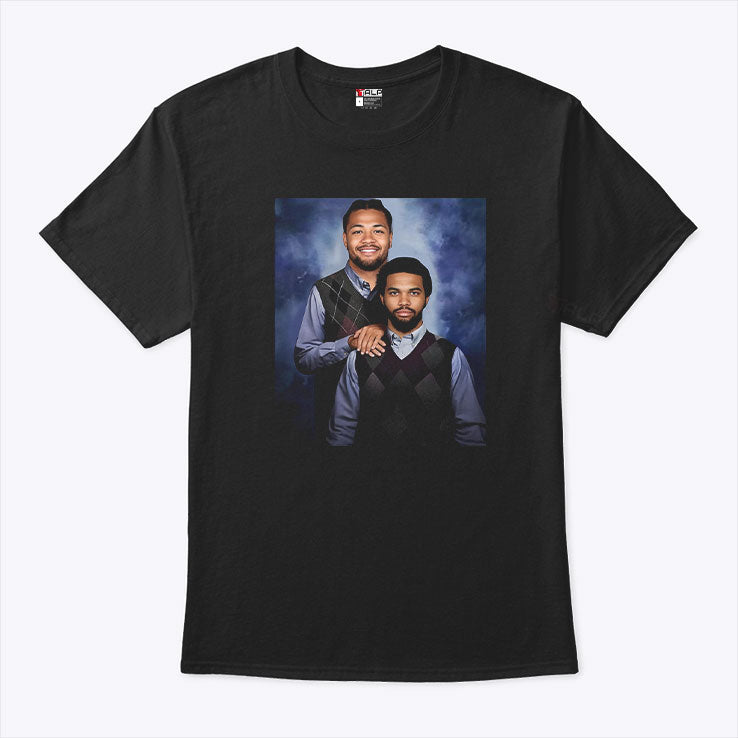 Caleb Williams Rome Odunze Step Brothers T Shirt