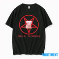 Cat Meme Hail Bingus Pentacle Symblol Tshirts Sweater