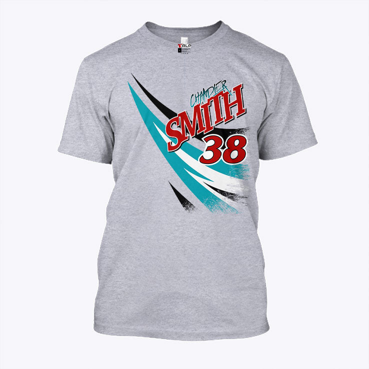 Chandler Smith Front Row Motorsports QuickTie Car T Shirt