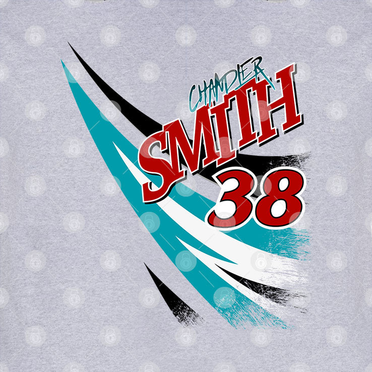 Chandler Smith Front Row Motorsports QuickTie Car T Shirt