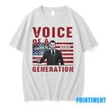 Charlie Kirk Voice Of A Generation Patriotic Tshirts Sweater