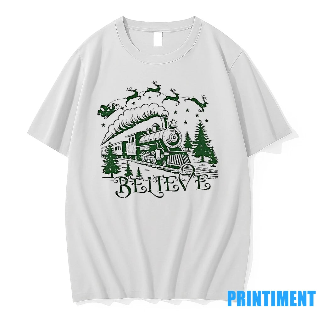 Christmas Believe Merry Christmas Tshirts Sweater