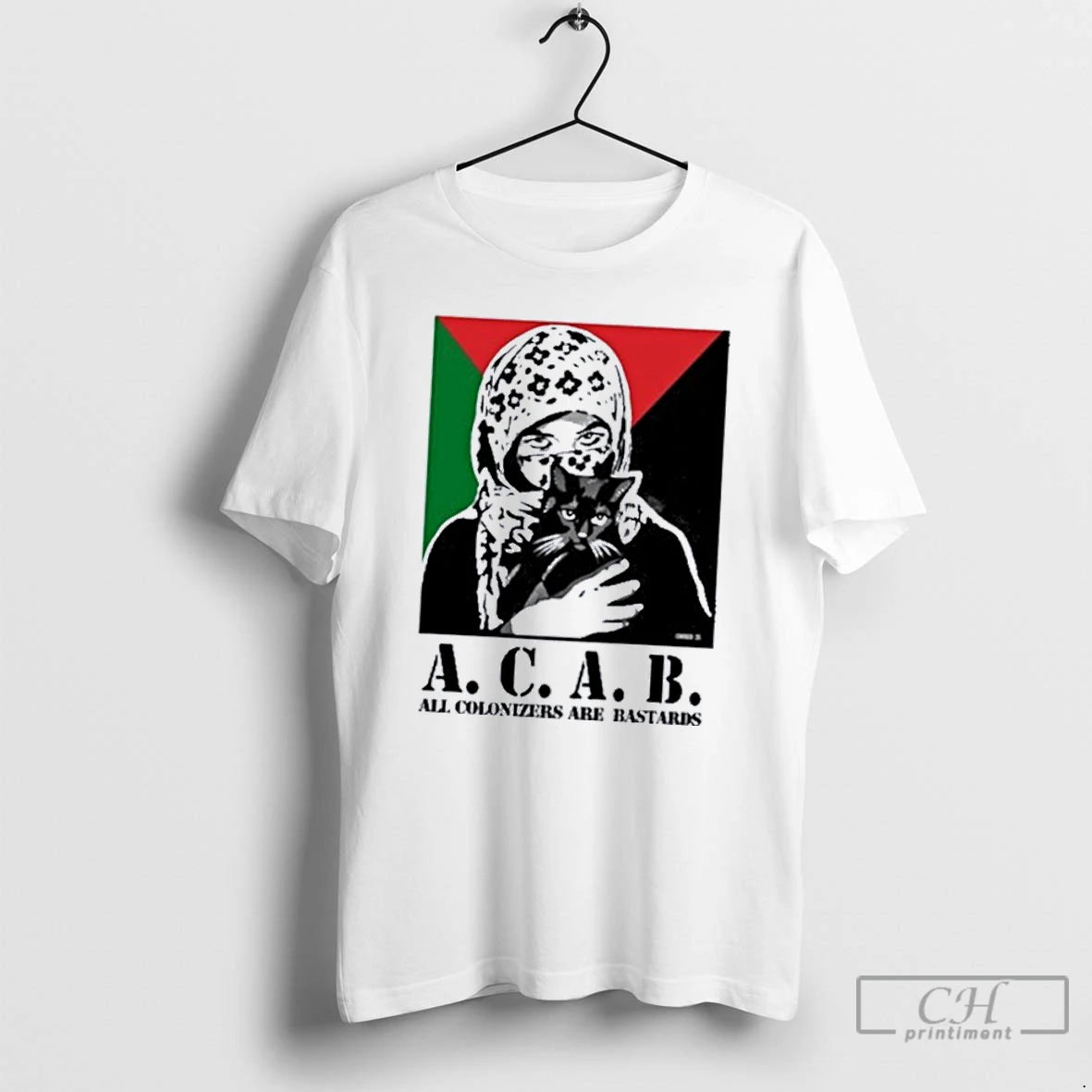 Classic Acab All Colonizers Are Bastards T Shirts