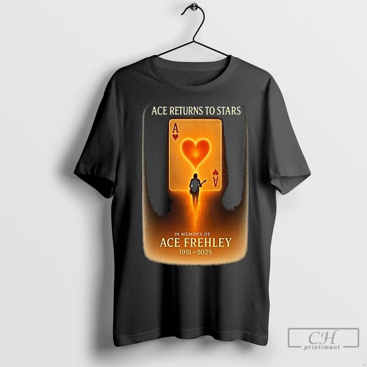 Classic Ace Returns To Stars In Memory Of Ace Frehley 1951 2025 Long Sleve