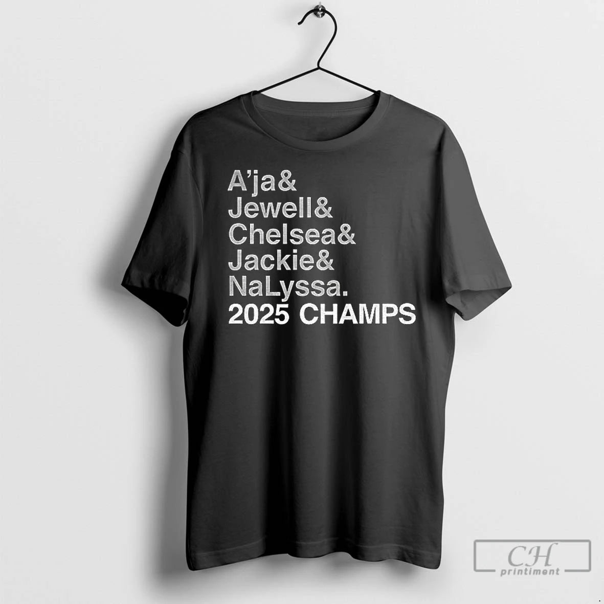 Classic Aja Jewell Chelsea Jackie And Nalyssa Champ 2025 Las Vegas Aces Basketball Wnba