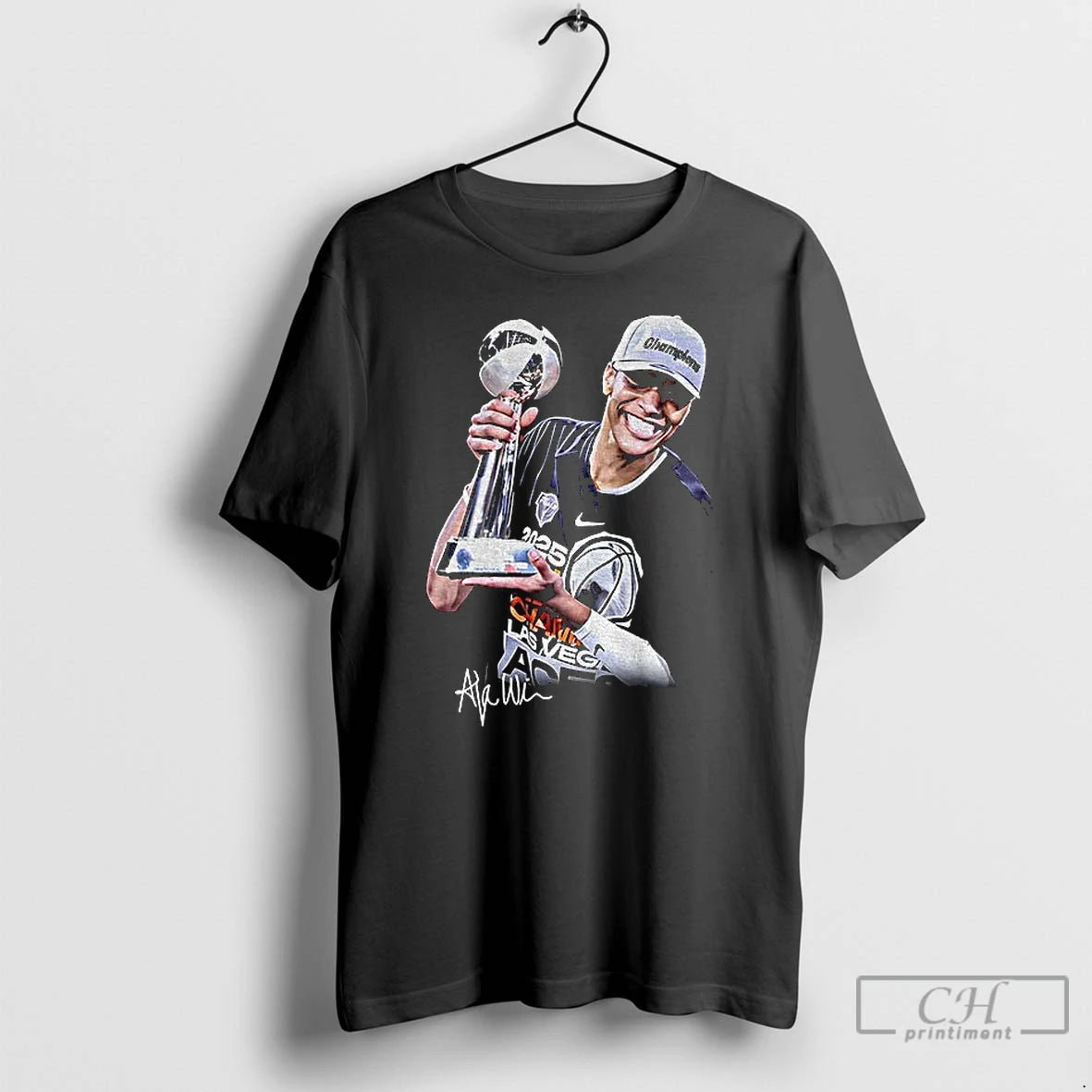 Classic Aja Wilson Finals Mvp Las Vegas Aces Wnba Basketball 2025 Signature T Shirts